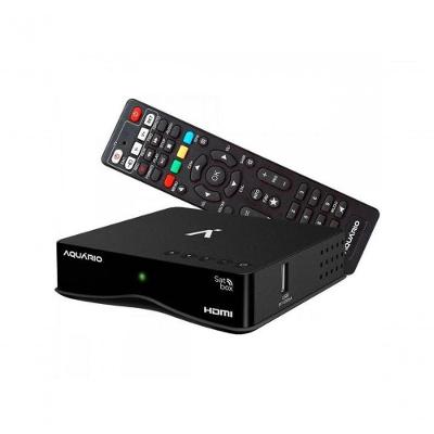 Receptor para TV Via Satélite Aquário DTH-9000 com SAT HD Regional e Saída HDMI para Canais Abertos