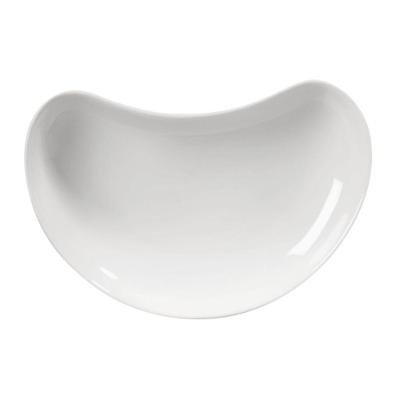 Bandeja para Salada 20x14cm em Porcelana para Mesa Branco Germer Porcelanas