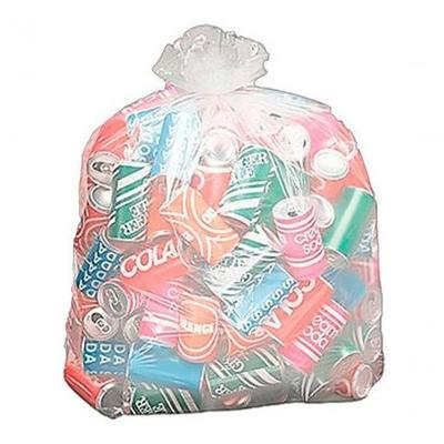 Saco de Lixo 100L Transparente Leve Gigante em Plástico para Uso Doméstico e Comercial Higipack