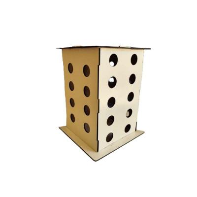 Porta Cápsulas Torre Grande MDF Branco [F031] para 40 Unidades em Cozinha Trovarelli Móveis