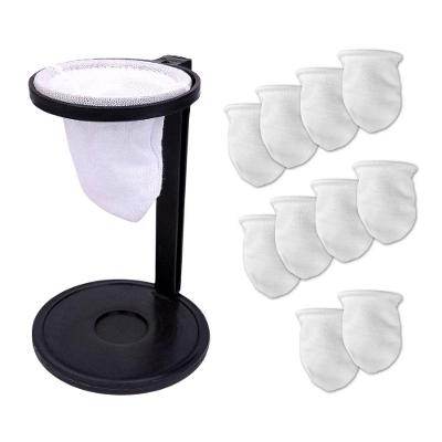 Mini Coador de Café de Pano Individual Chá Suporte Mariquinha para Dose Única em Algodão OEM