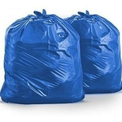 Saco para Lixo 100L Extra Reforçado em Polietileno Espesso Uso Doméstico e Comercial Azul Higipack