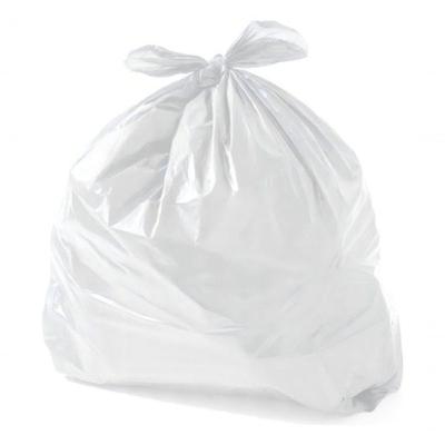 Saco para Lixo Branco 40 Litros 100 Unidades para Resíduos Classe I Tipo e Higipack