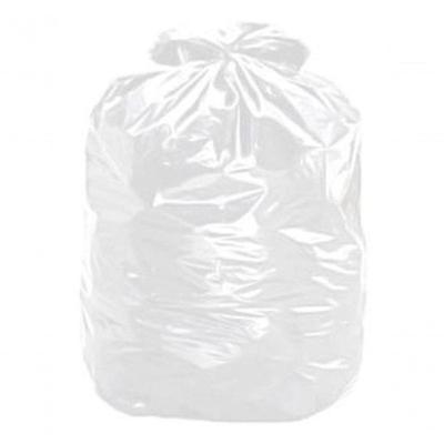 Saco para Lixo 45X55 20L Transparente com 100 Unidades para Descarte Higipack