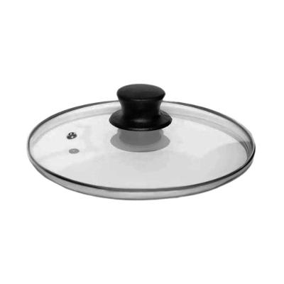Tampa de Vidro Avulsa Tampavidro22cm para Panela Frigideira Caçarola Vidro Temperado 22cm