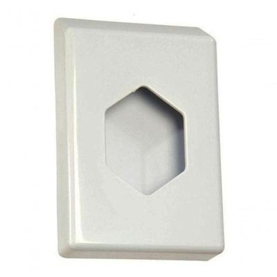 Suporte para Saquinhos de Absorvente N13 Jsn em Plástico ABS com Fita Dupla Face Branco Higipack