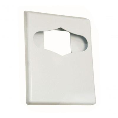 Suporte para Protetor de Assento Sanitário N16 em ABS com Fixação na Parede Branco Higipack