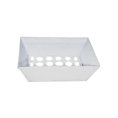 Lixeira de Rua Modelo Retangular 60cm Branco para Área Externa Santa Edwirges
