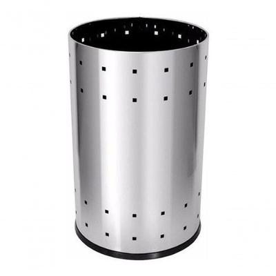 Lixeira Cesto Telado B10 36L em Aço Inox para Escritório Inox