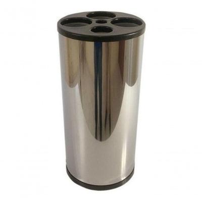 Lixeira Dispensador de Copos em Aço Inox Capacidade para 430 Copos Inox