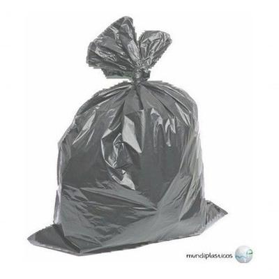 Saco de Lixo 100 Litros 100 un Colorido Reforçado para Escritórios Azul Cinza Higipack