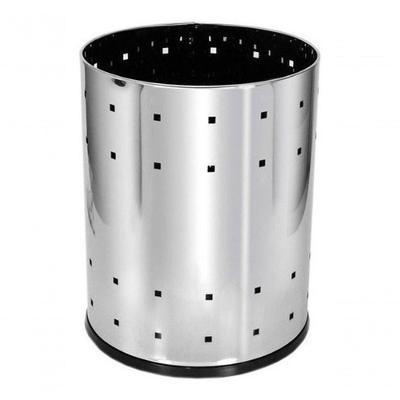 Lixeira Telada B9 22,5L Aço Inox para Escritório e Uso Comercial Inox