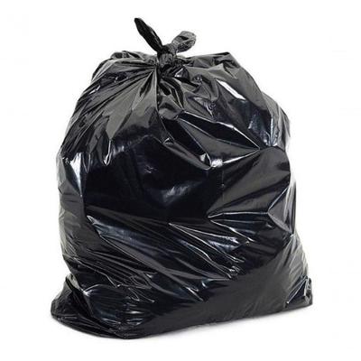 Saco de Lixo Preto 100 Litros 75x90 em Polietileno Pacote 50 Unidades Higipack