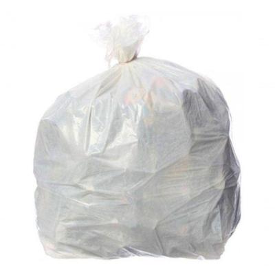 Saco de Lixo Branco em Rolo 60l para Resíduos Leves 60l com 100 Unidades Higipack