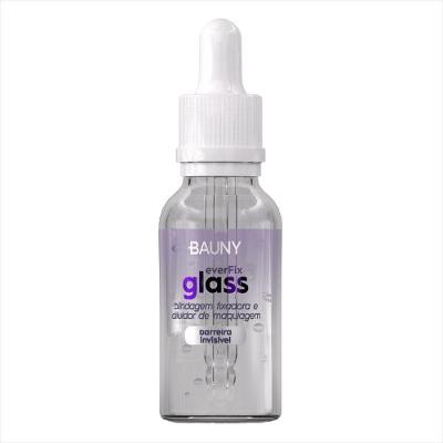 Blindagem para Maquiagem Everfix Glass 20ML Alta Fixação à Prova d'água Transparente Bauny