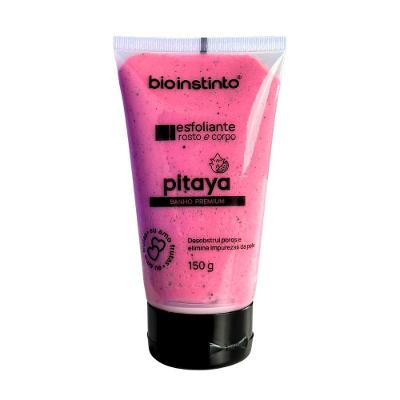 Esfoliante Corporal e Facial Pitaya com Limpeza Profunda Toque Aveludado Rosa Bio Instinto