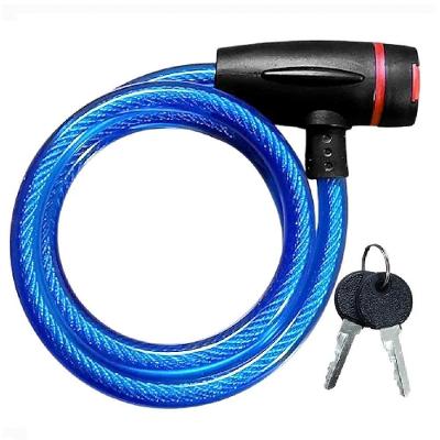 Cadeado Anti Furto 62CM com Proteção Reforçada para Bicicleta Moto Portão Estepe Preto Yeet