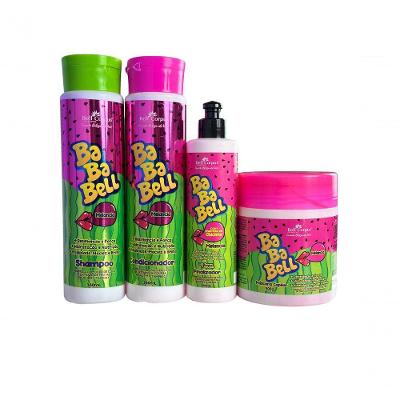 Kit Capilar Bababell Melancia Hidratação e Nutrição Cheiro de Babalu Bell Corpus Cosméticos
