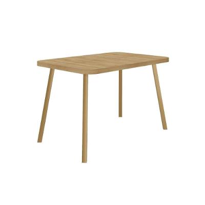 Mesa de Jantar Stellar 1598 Retangular MDF 4 Lugares 120CM Dourado Móveis Carraro