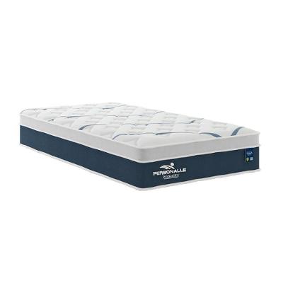Colchão Solteiro Molas Ensacadas D28 Euro Pillow 88x188x30CM Branco Plumatex