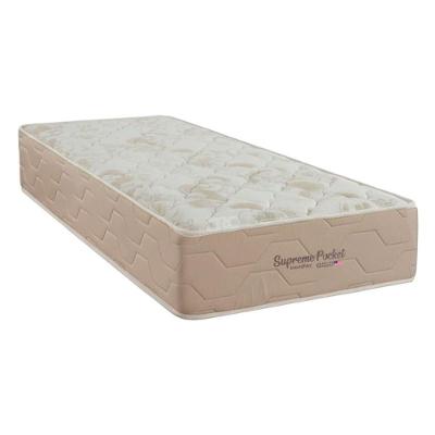 Colchão Solteiro Molas Ensacadas Inovaflex Supreme One Face 88x188x25CM Bege Inova
