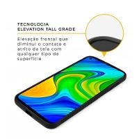 Capa Case Capinha Dual Shock X Preta Para Xiaomi Redmi Note 9 Pro - Gshield - 5