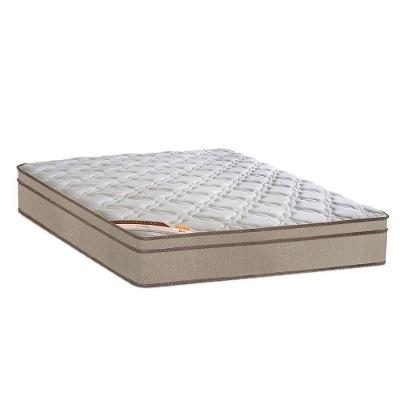 Colchão King Molas Bonnel D20 Euro Pillow Revolution Bege Castor
