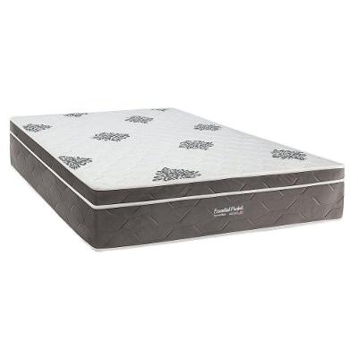 Colchão Queen Molas Ensacadas Essential D33 Euro Pillow 158x188x30CM Bege Inovaflex