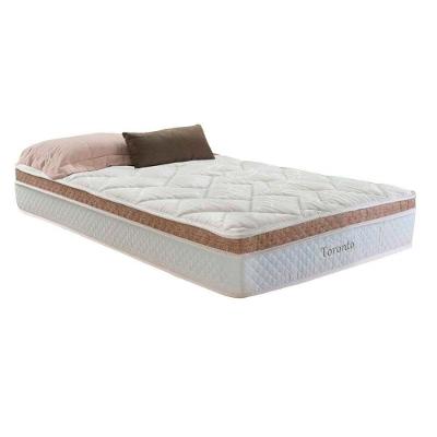 Colchão Solteirão Molas Ensacadas D20 Pillow Top 96x203x28CM Branco Herval
