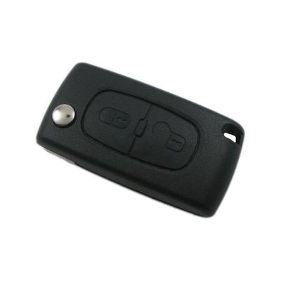Capa Canivete para Peugeot Citroen C4 Pallas C5 S-L 2 Botões Protege Controle com Ajuste Firme B&S