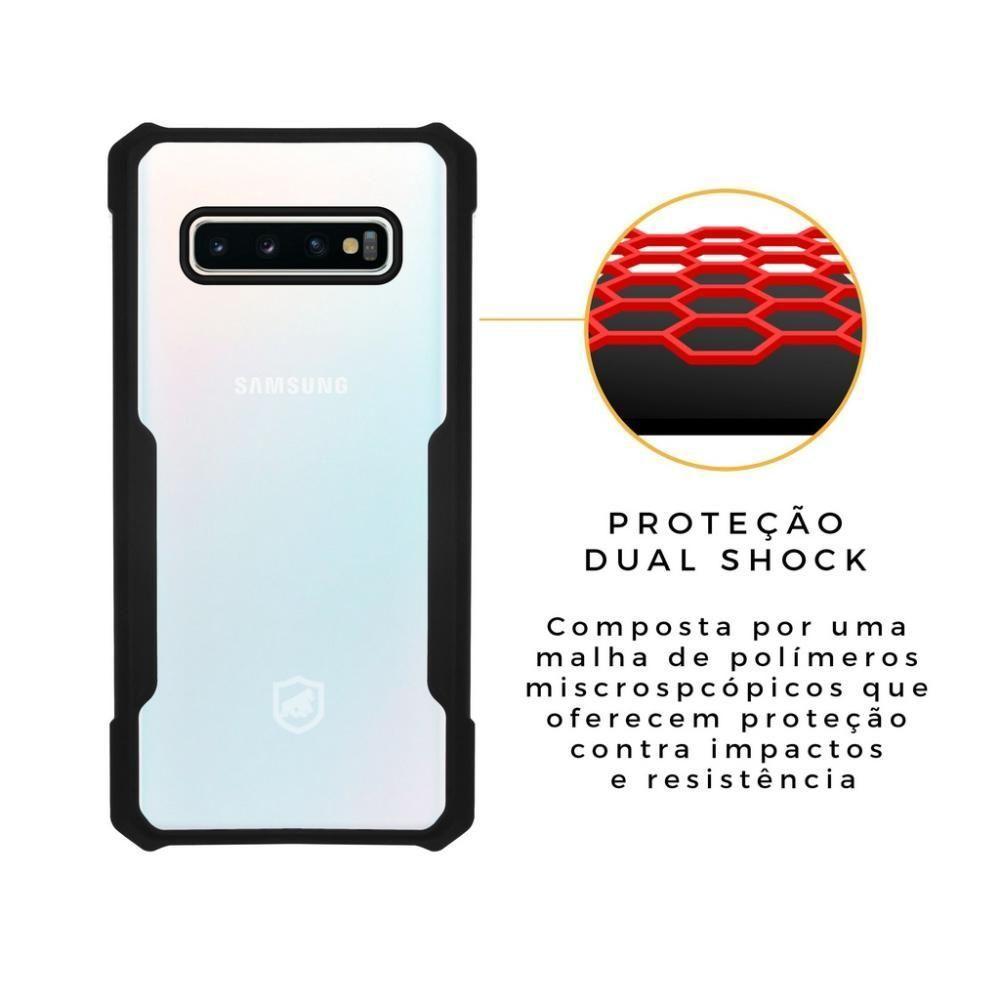 Capa Case Capinha Dual Shock X Para Samsung Galaxy S10 Plus - Gshield - 4