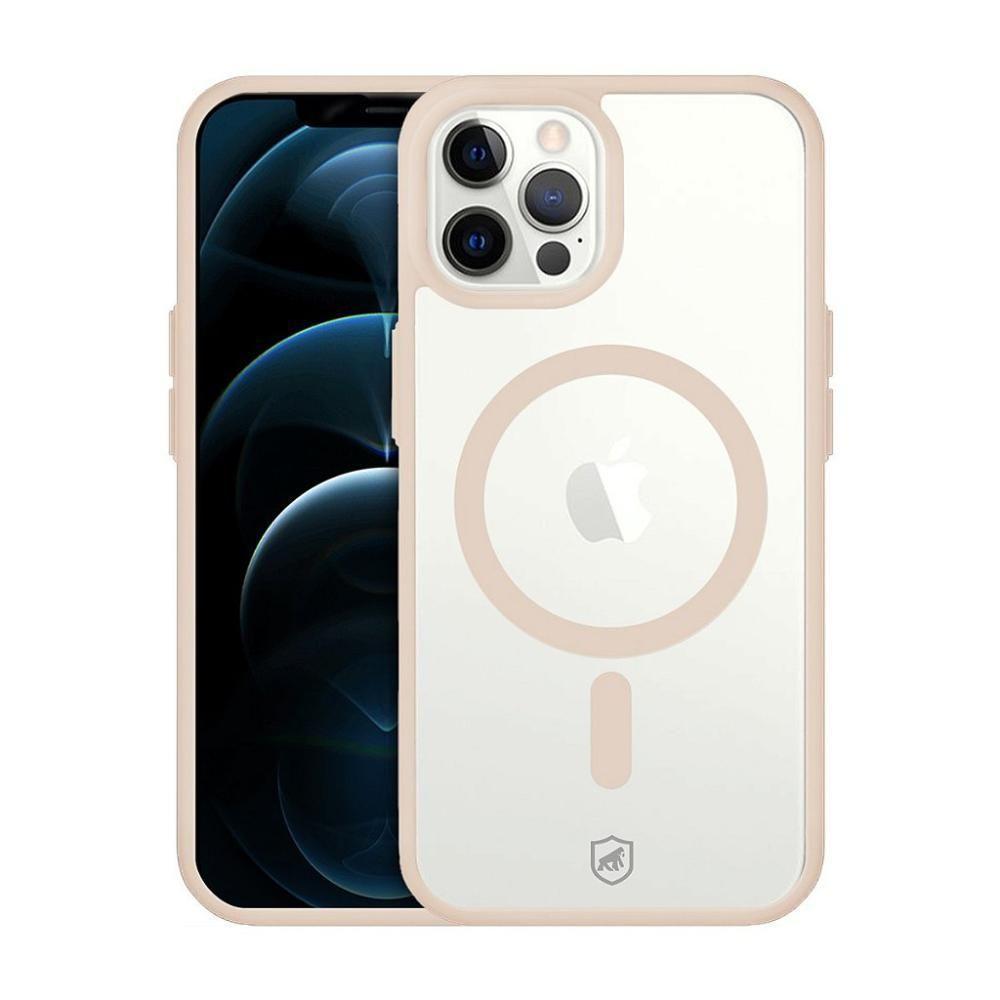 Capa Case Capinha Magsafe Para Iphone 12 Pro Max - Rosa - Gshield - 1