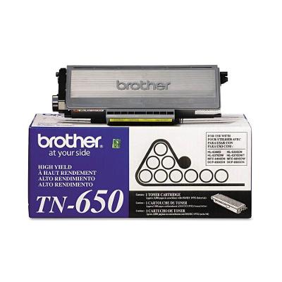 Toner TN-650 Brother com Rendimento de 8.000 Páginas Preto Original