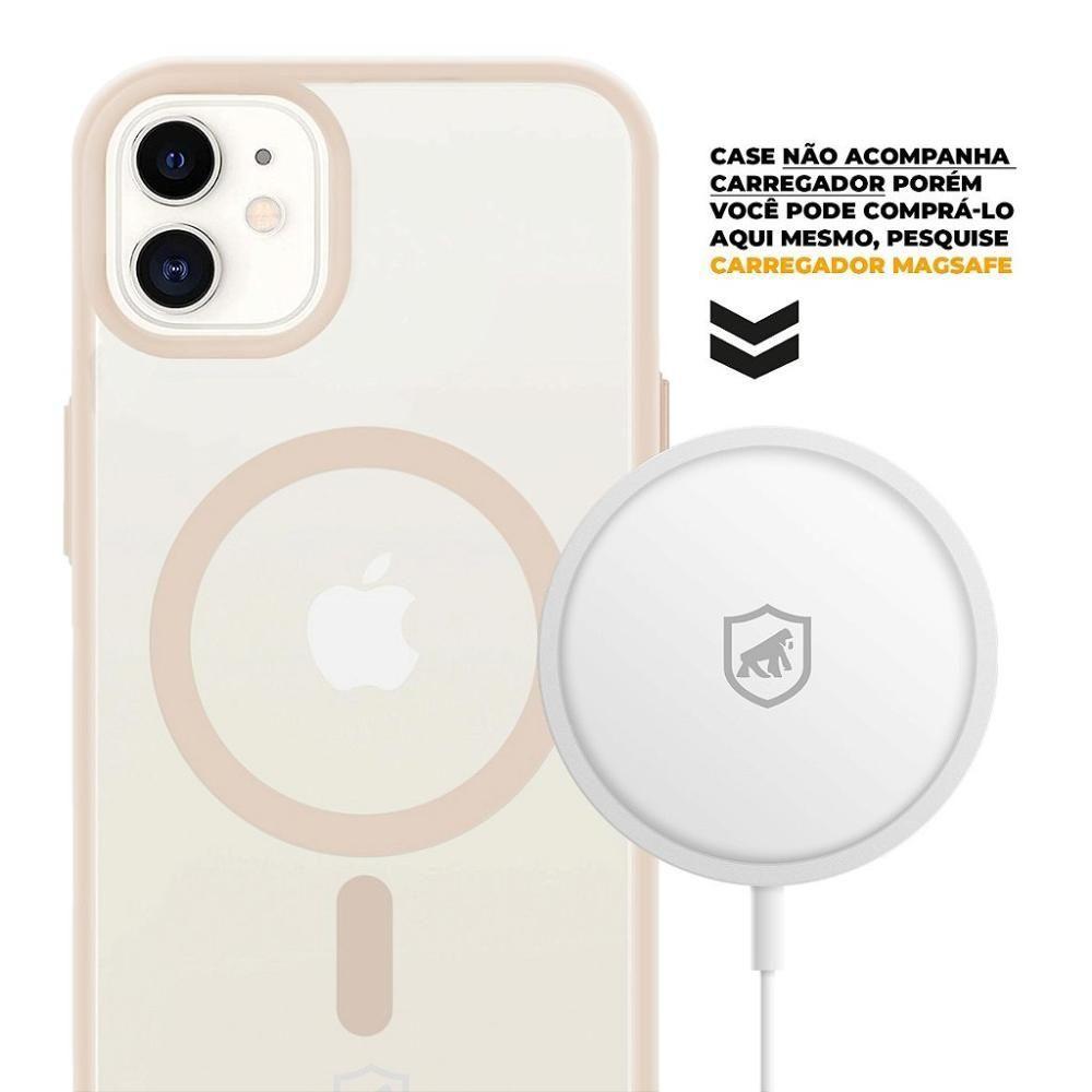 Capa Case Capinha Magsafe Para Iphone 12 - Rosa - Gshield - 2