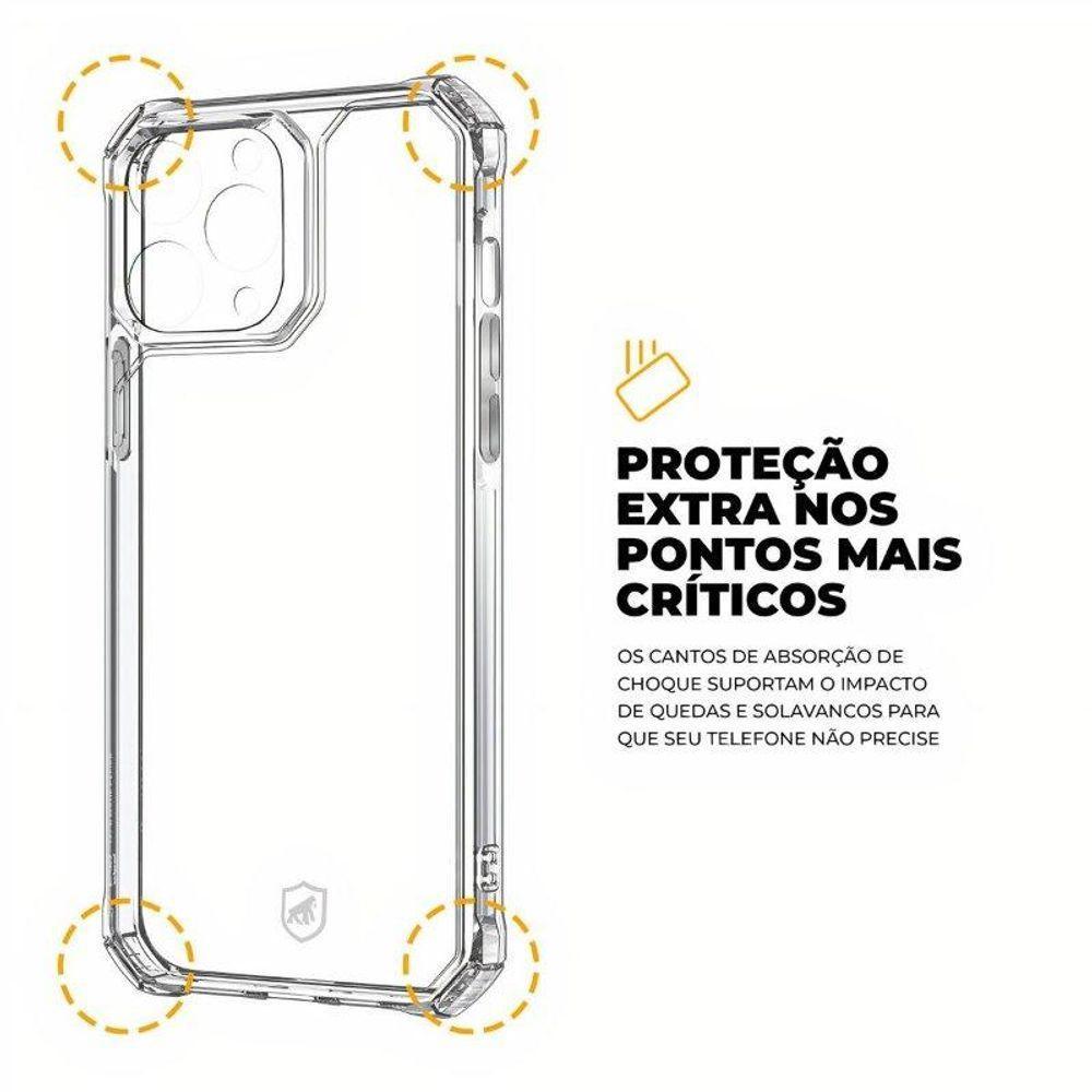 Capa Case Capinha Para Iphone 14 Pro Max - Clear Proof - Gshield - 3