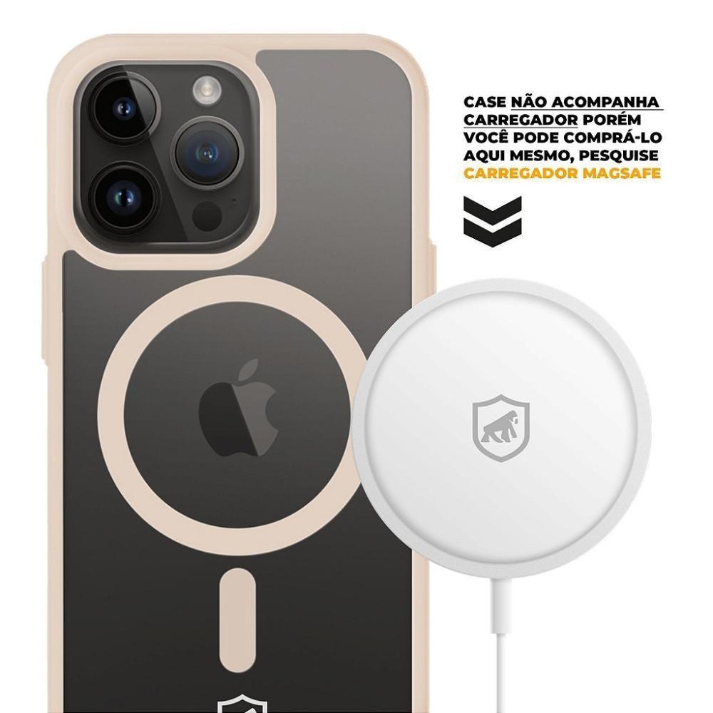 Capa Case Capinha Magsafe Para Iphone 14 Pro - Rosa - Gshield - 2