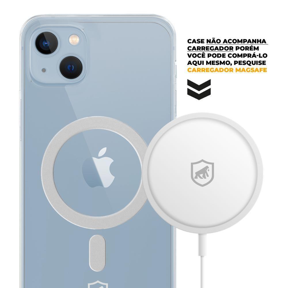 Capa Case Capinha Magsafe Para Iphone 14 - Transparente - Gshield - 4