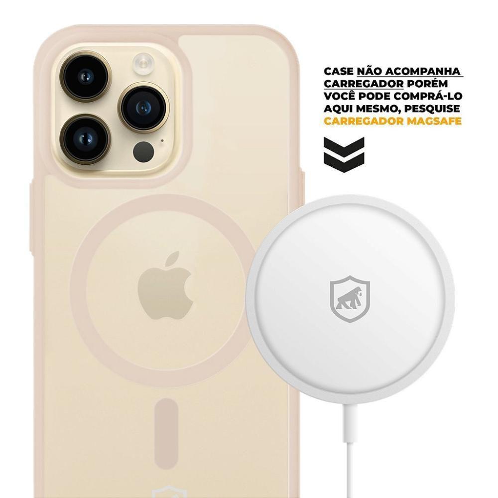 Capa Case Capinha Magsafe Para Iphone 14 Pro Max - Rosa - Gshield - 2
