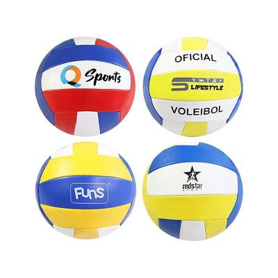 Bola de Vôlei Kit 06 Praia Quadra Tamanho Oficial Resistente Amarelo Lifestyle