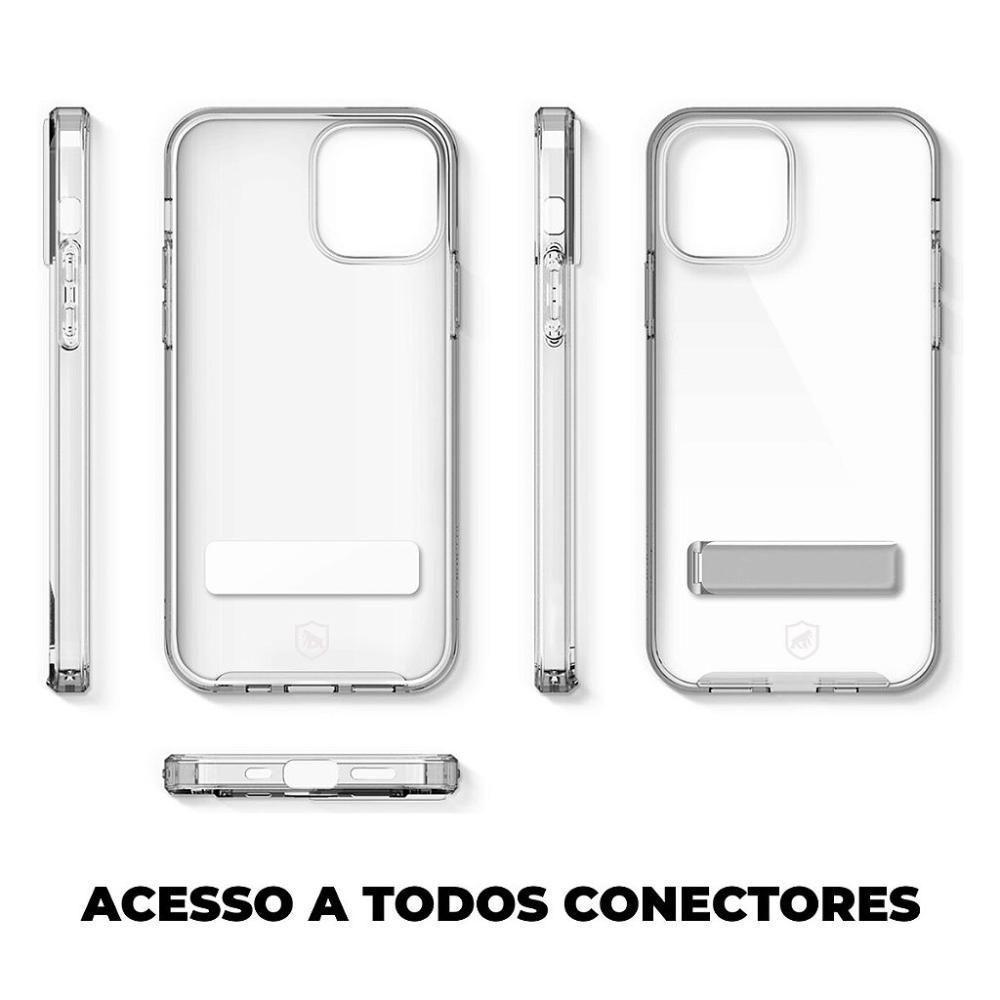 Capa Case Capinha Para Iphone 14 Pro Max - Slim Fit-Transparente-Gshield - 5