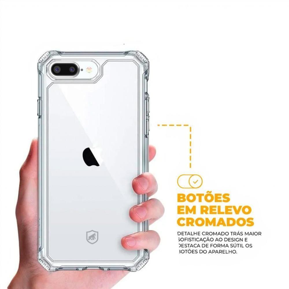 Capa Case Capinha Para Iphone 7 Plus / 8 Plus - Clear Proof - Gshield - 3