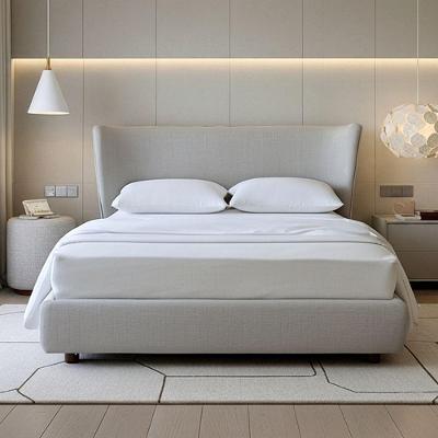 Cama Japonesa King Seo com Cabeceira Corea Madeira Cinza Clarinho Sallar Home
