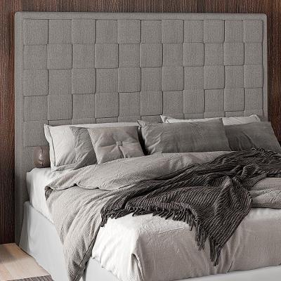 Cabeceira Arquelis Queen 160cm no Box MDF Linho Cinza Sallar Home