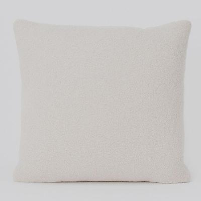 Almofada Decorativa Duna Bouclé 40x40cm Toque Macio Off White Sallar Home