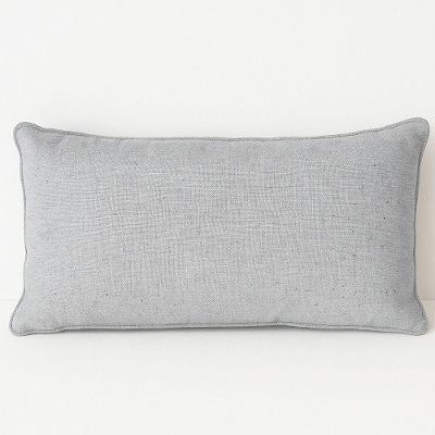Almofada Decorativa Duna 33x53cm Toque Macio Linho Cinza Sallar Home