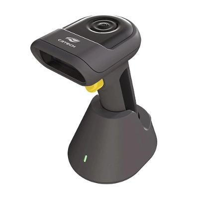 Leitor de Código de Barras LB-W350BK 1D e 2D sem Fio com USB Wi-Fi 2.4G Bluetooth Preto C3tech