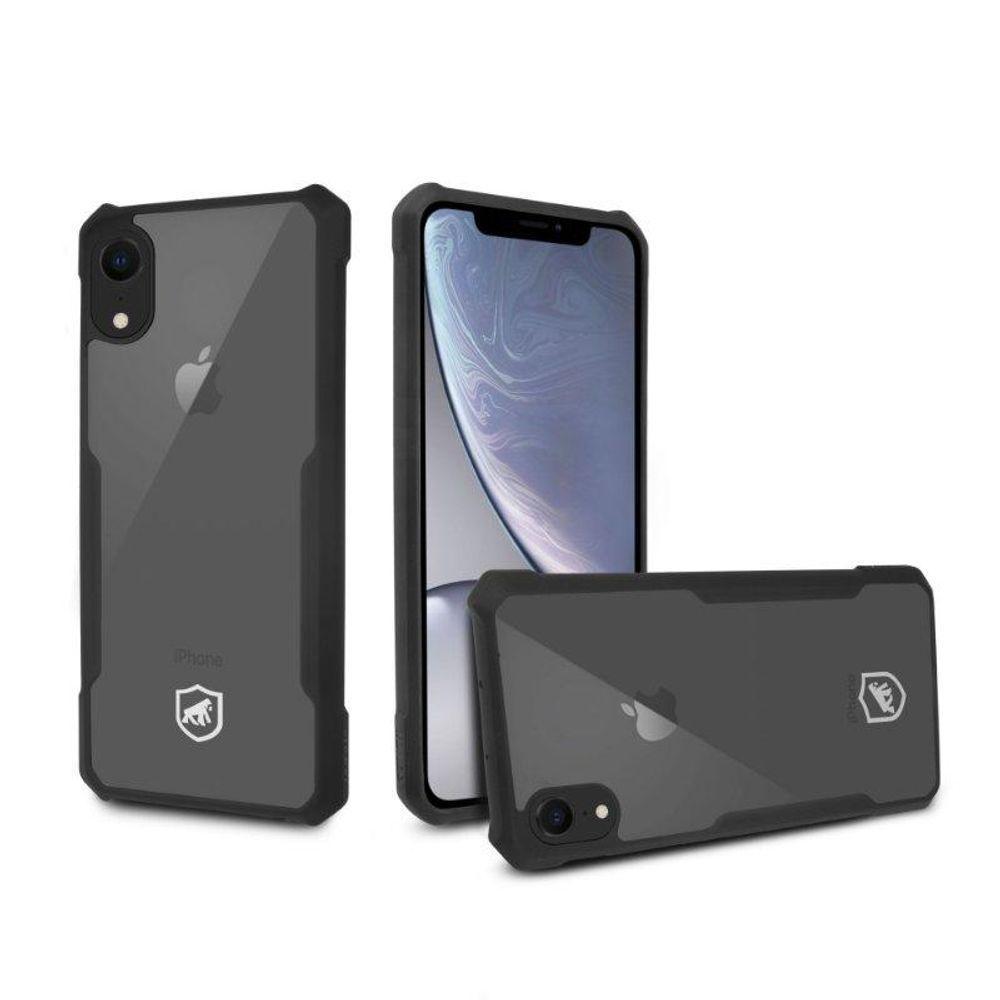 Capa Dual Shock X E Pelicula Coverage Para Iphone Xr-Gshield - 8