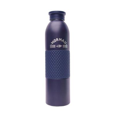 Garrafa Térmica Mormaii Reforçada 500ML em Aço Inox 304 com Filtro Interno Azul
