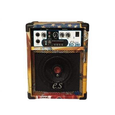 Caixa de Som Esonic RD 280 40W RMS 2 Canais com Bluetooth e Cáqui