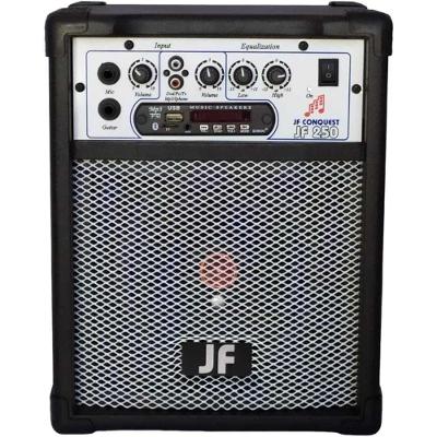 Caixa de Som Amplificada JF Tatuí JF 250 30W RMS 2 Canais Bluetooth USB SD Preto